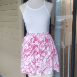 Small Pink and White Skirt by So